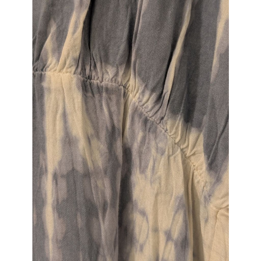Women's STYLE ENVY Blue/grey & White Tie-Dye Shrug S - Picture 8 of 11